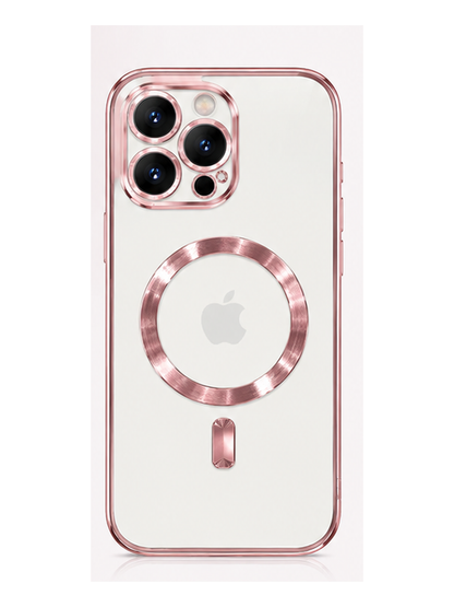 ⚡ Smart Deal ✨ Soft TPU Full Lens iPhone Case — Clear MagSafe Compatible Shockproof Cover