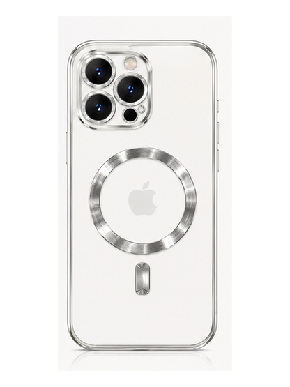 ⚡ Smart Deal ✨ Soft TPU Full Lens iPhone Case — Clear MagSafe Compatible Shockproof Cover