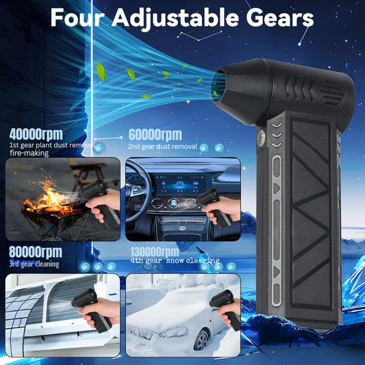 🔥Hot Sale 🎊 Handheld Cordless High-Power Fan and Hair Dryer