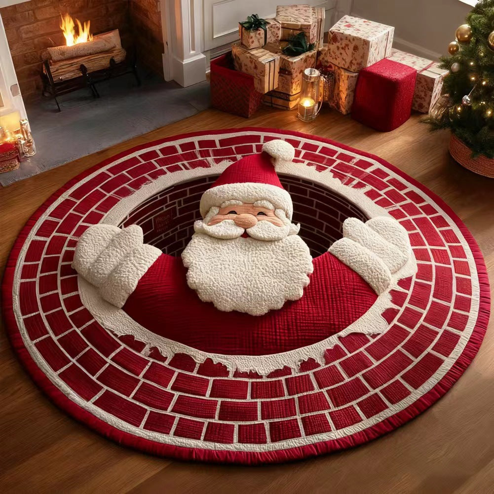 🔥 Last Day 30% OFF — 3D Skeleton Vortex Halloween Rug