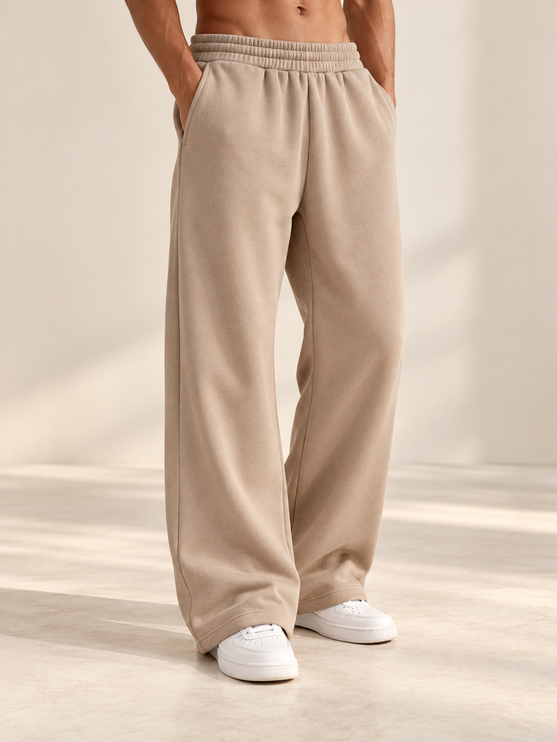 👖 Men's Wide-Leg Lounge Pants | Elastic Waist & Trendy Prints ✨