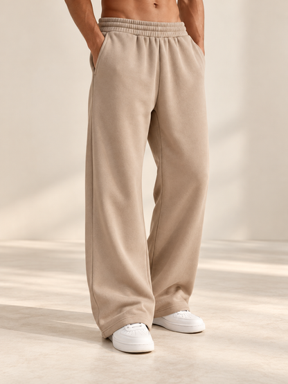 👖 Men's Wide-Leg Lounge Pants | Elastic Waist & Trendy Prints ✨