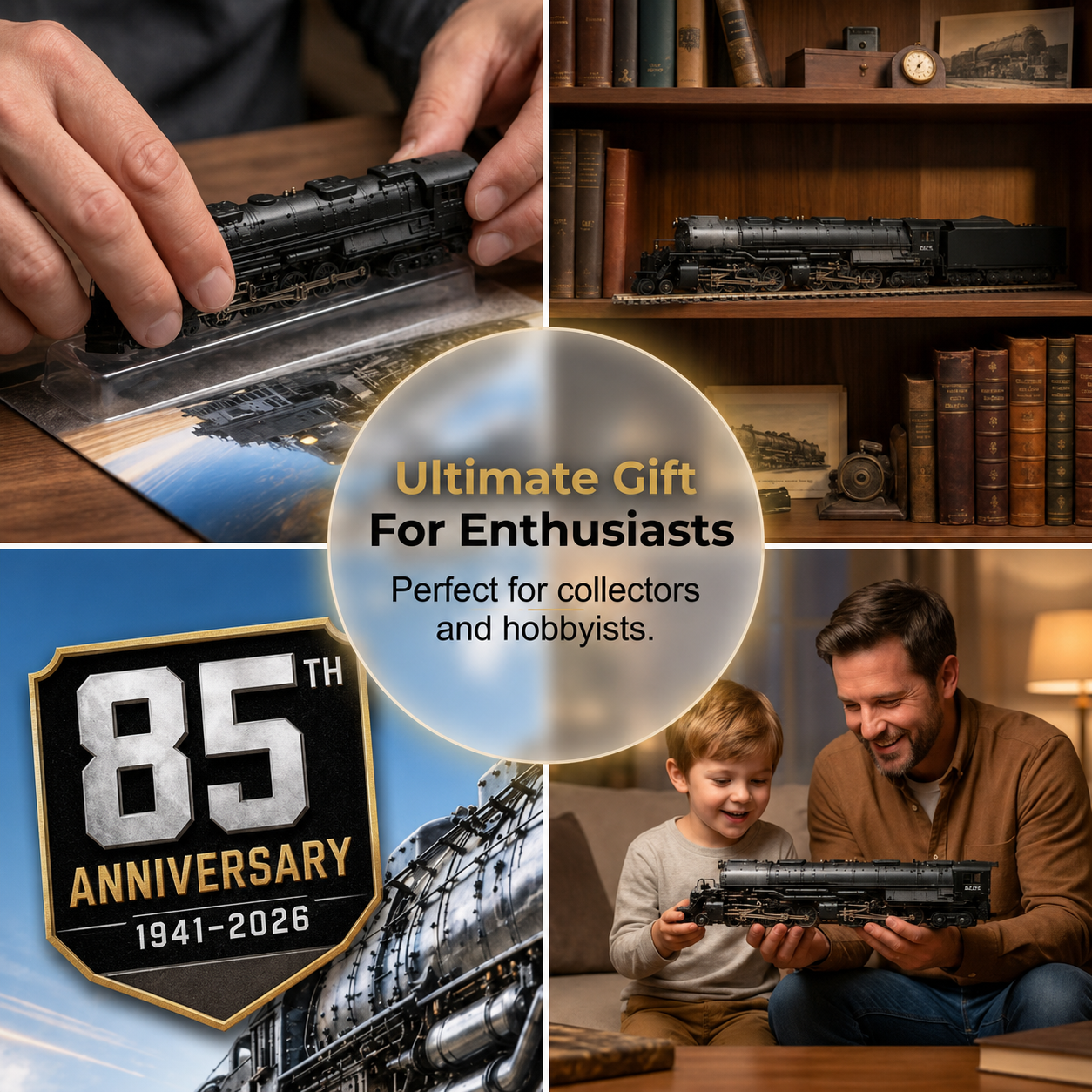 💥🏆 85TH ANNIVERSARY · STEAM GIANT DIE-CAST COLLECTIBLE