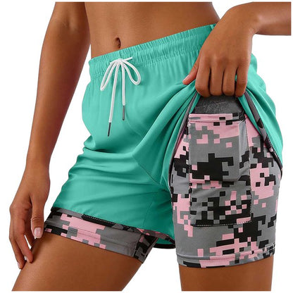 🏃‍♀️ Women's High-Waisted Athletic Shorts