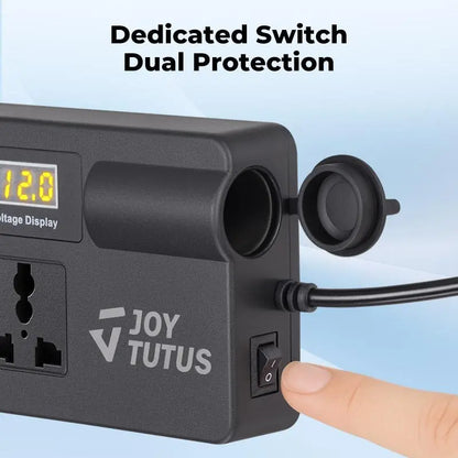 ⚡ Portable Car Power Inverter – Turn Your Vehicle Into a Mobile Power Station | QC3.0 Fast Charging & USB Power Supply