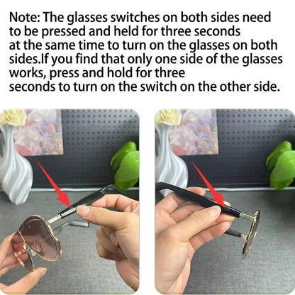 🕶️ Smart Bluetooth Sunglasses – Music & Style 🎵