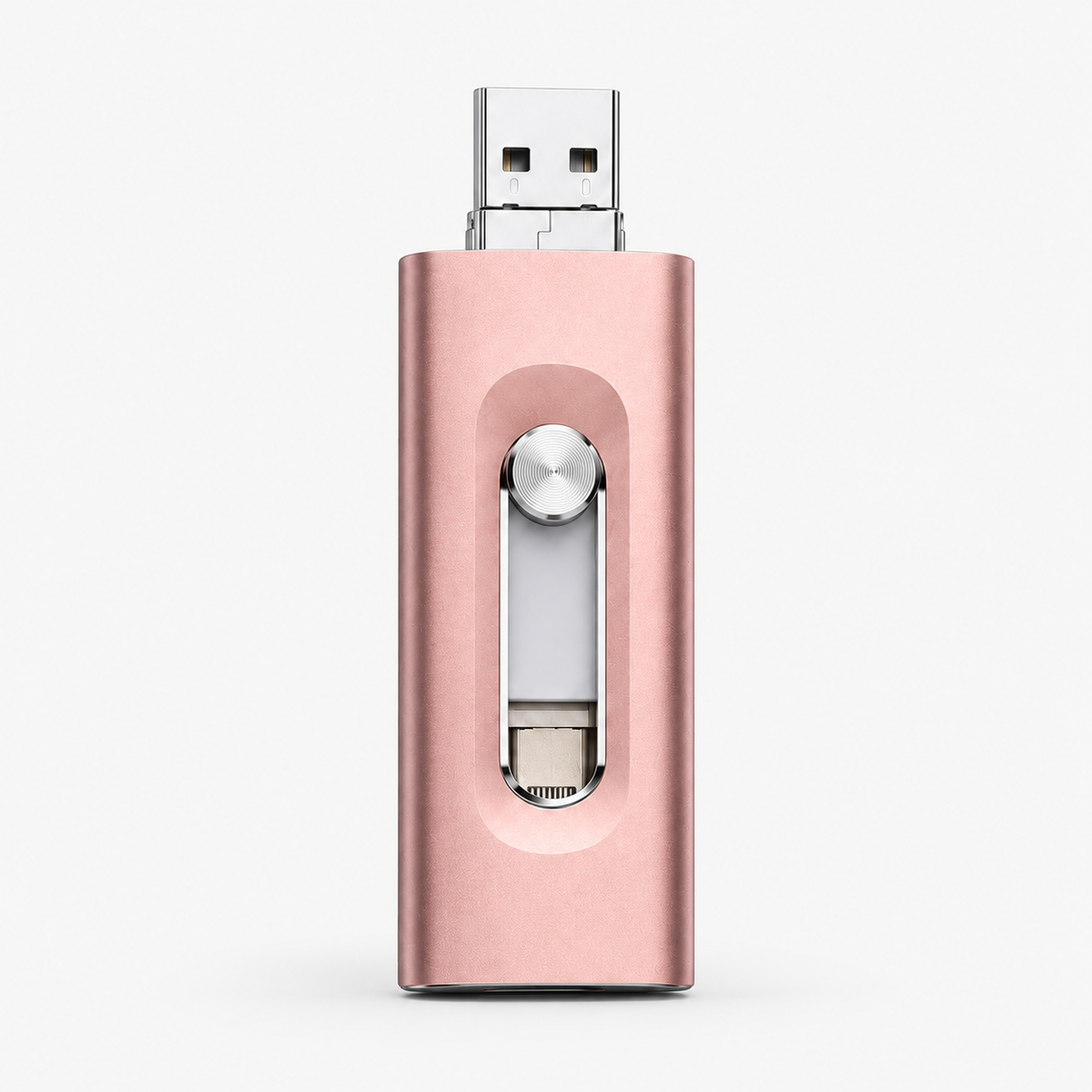 📱 4-in-1 USB Flash Drive for Phone & Computer – High-Speed Photo Backup & Multi-Port Memory Stick