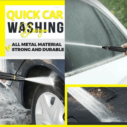🏠🚗High Pressure Car Wash Water Gun - All-in-One Kit with Power Booster Nozzle⚡