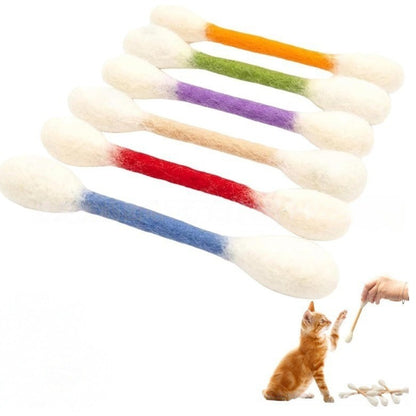 🔥 780K+ Sold | 🐈 Giant Q-Tip Cat Toy | Viral Cat Chew & Play Toy