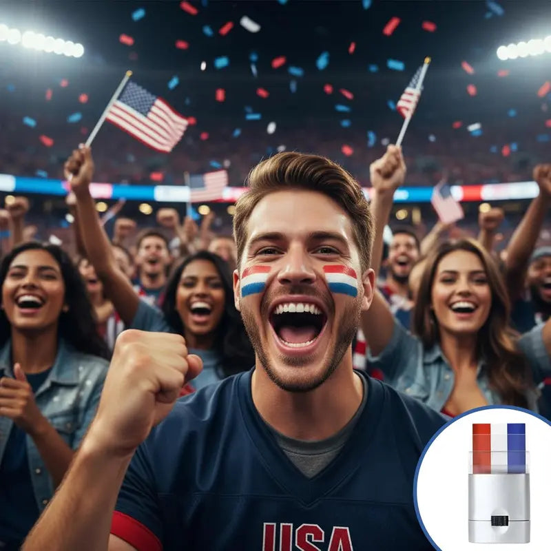🏆 World Cup Fan Face Paint Stick – Show Your Team Colors! ⚽