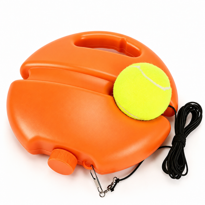 🎾 Solo Tennis Trainer Rebound Set – Practice Anytime, No Partner Needed，3 Balls