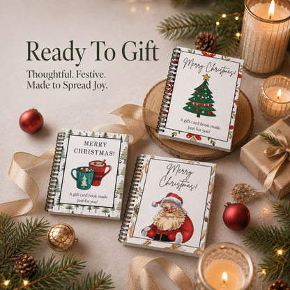 🎁Holiday Trend🔥DIY Christmas Gift Card Album