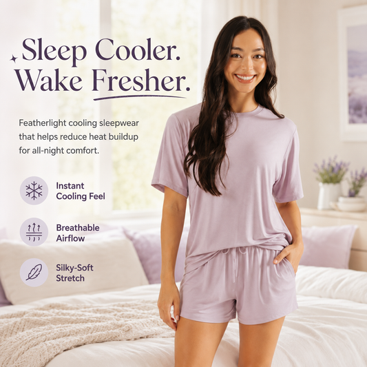 Beat the Heat: Ultra-Breathable Cooling Pajamas for All-Night Rest