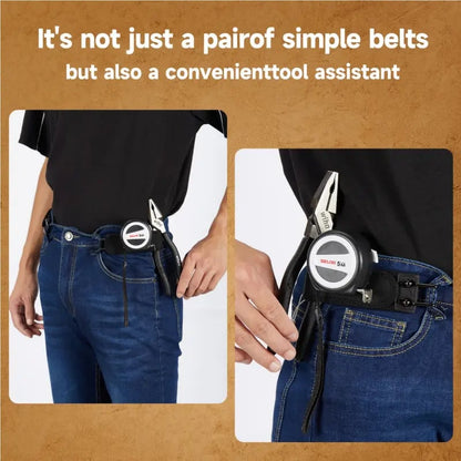 ⚡ Tactical Metal Hook Belt – No Buckle, Invisible Fit