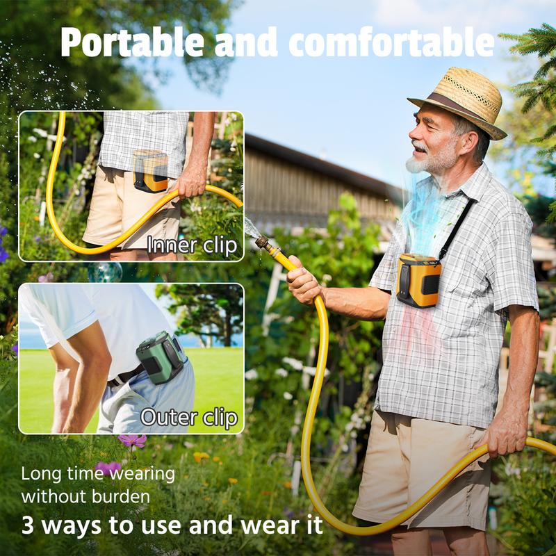 Personal Portable Waist Clip Fan 🔥💨 - Perfect for Staying Cool On-the-Go!