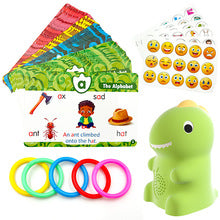 🦖 Interactive Talking Dinosaur Learning Toy Set – Early Education Kit for Kids (Alphabet, Emotion & Cognitive Development)