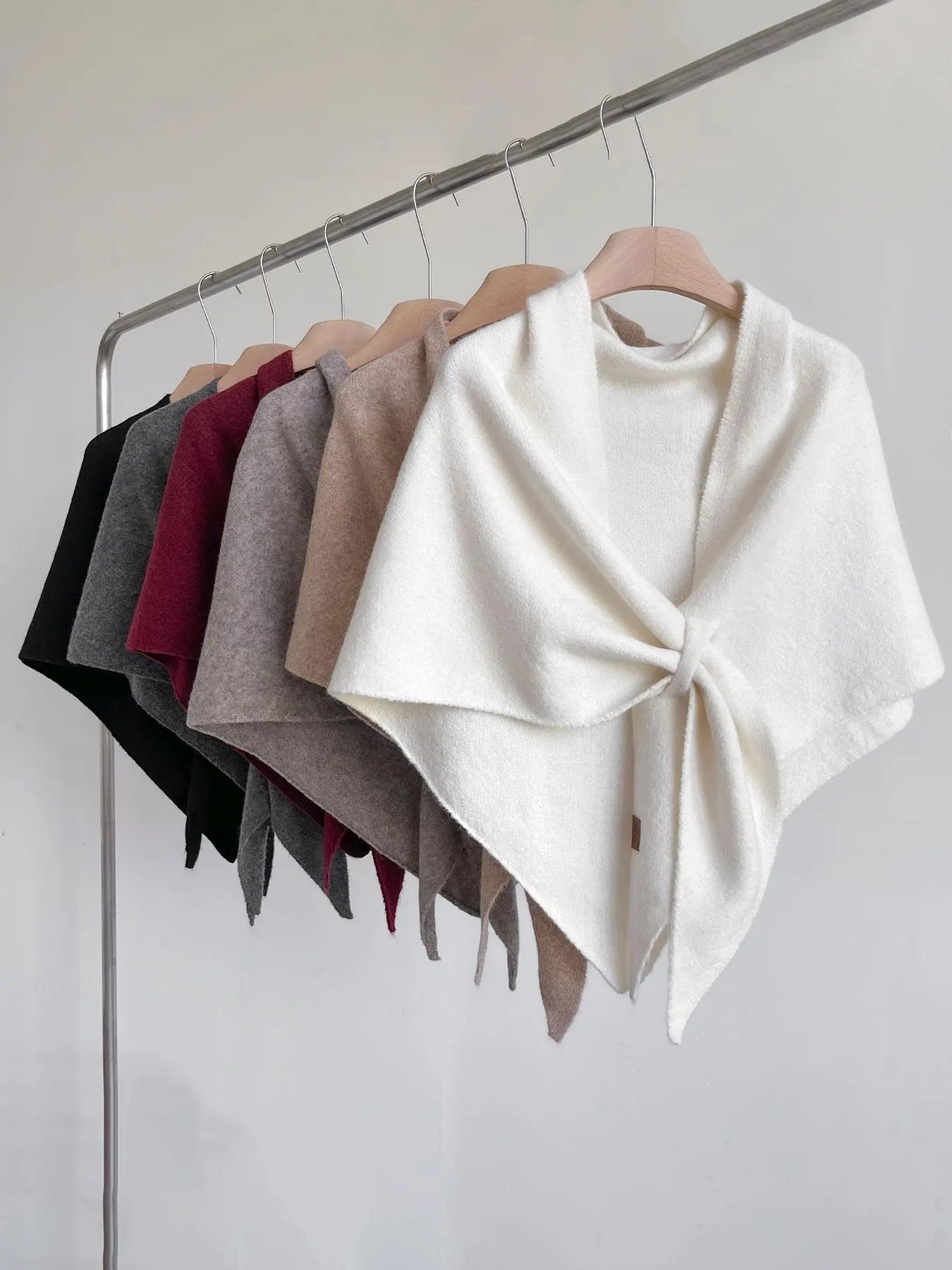 💝Effortless Elegance Knit Shawl – Soft & Cozy Wrap for Women