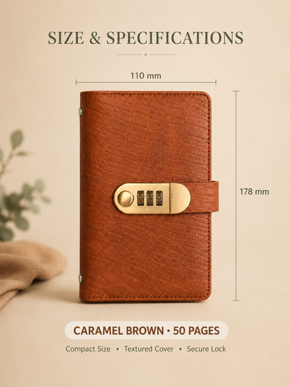 Locking Banknote Collection Booklet | Holds 100 Bills