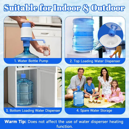 Leak-Proof Water Jug Caps (4 Pack) – Fits 3 & 5 Gallon Bottles