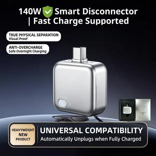 🔥LAST DAY 49% OFF🔥140W Smart Auto-Stop Charging Adapter