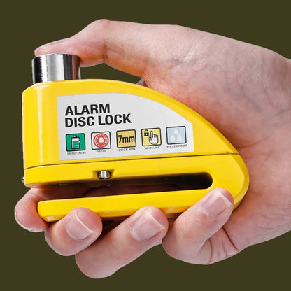 🛡️ Motorcycle Disc Brake Lock Alarm | 110dB Anti-Theft Security