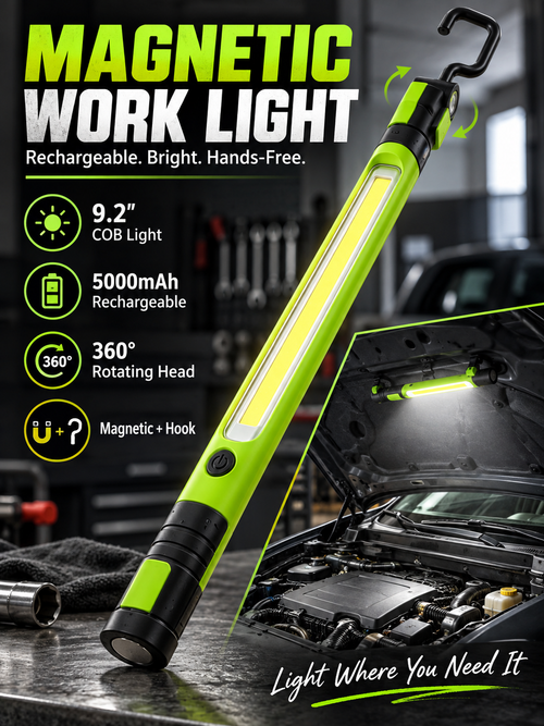 🔥Hot Sale 49% off🌟🔦Multifunctional magnetic rechargeable work light💡