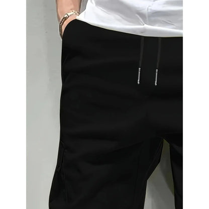 🔥🔥Customer Favorite Men's Shorts Set Khaki Black & Green Slanted Pockets