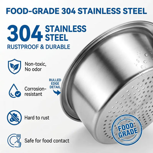 Hanging Sink Drain Basket – Catch Scraps & Help Reduce Clogs