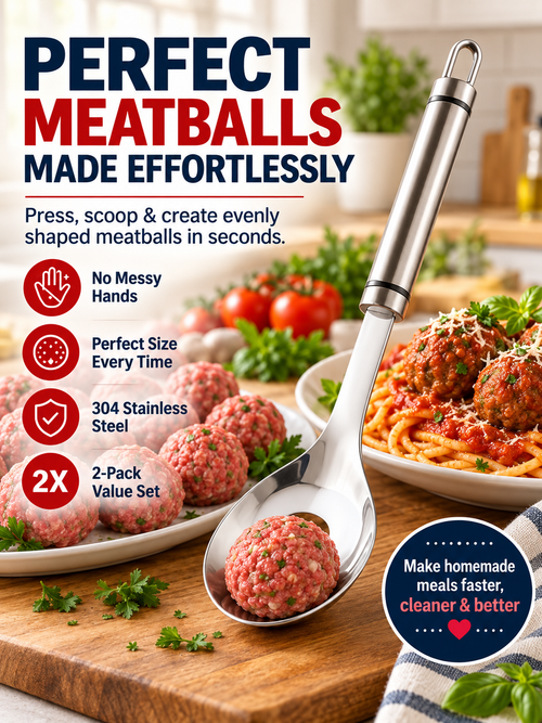 🍝Stainless Steel Meatball Maker Spoon