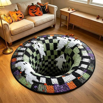 🔥 Last Day 30% OFF — 3D Skeleton Vortex Halloween Rug