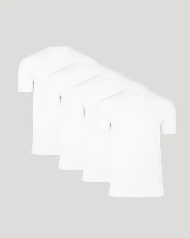 👕 Men’s Premium Crew Neck T-Shirt 4-Pack