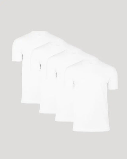 👕 Men’s Premium Crew Neck T-Shirt 4-Pack