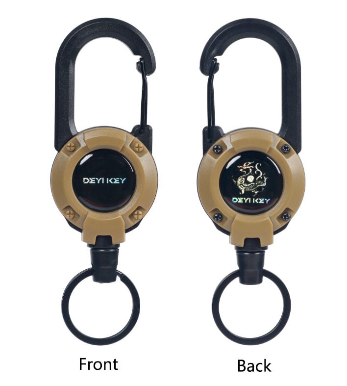 🔥[Buy 1 Get 1 Free]3 In 1 new multifunctional Retractable Pull Reel Carabiner Keychain
