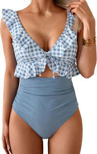 Blue plaid