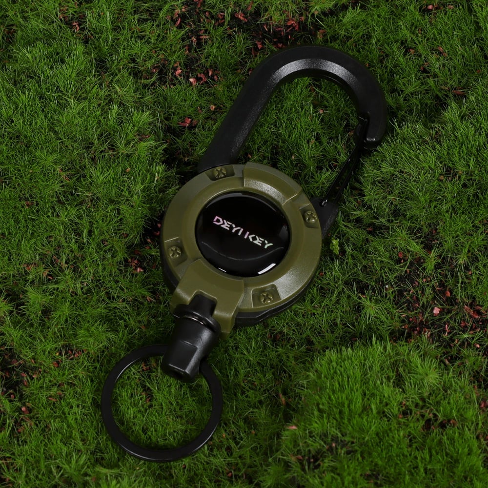 🔥[Buy 1 Get 1 Free]3 In 1 new multifunctional Retractable Pull Reel Carabiner Keychain
