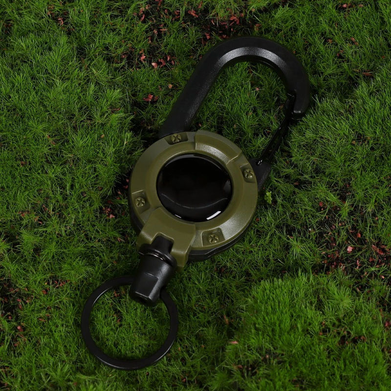 🔥[Buy 1 Get 1 Free]3 In 1 new multifunctional Retractable Pull Reel Carabiner Keychain