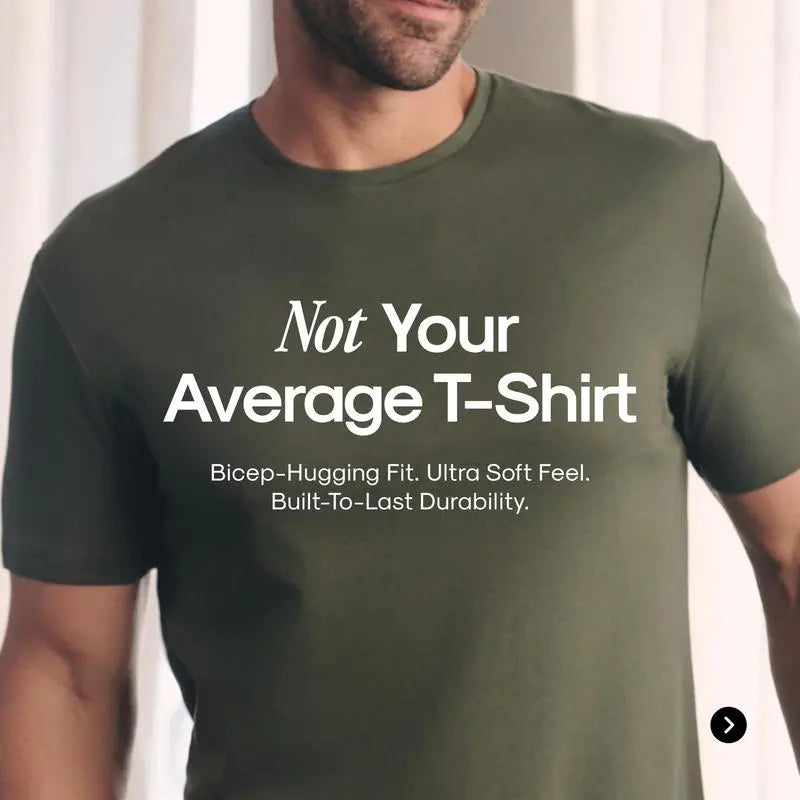 👕 Men’s Premium Crew Neck T-Shirt 4-Pack