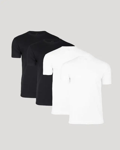 👕 Men’s Premium Crew Neck T-Shirt 4-Pack