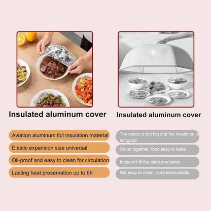 Aluminum Foil Food Cover – Lock In Heat, Lock In Freshness（50PCS)