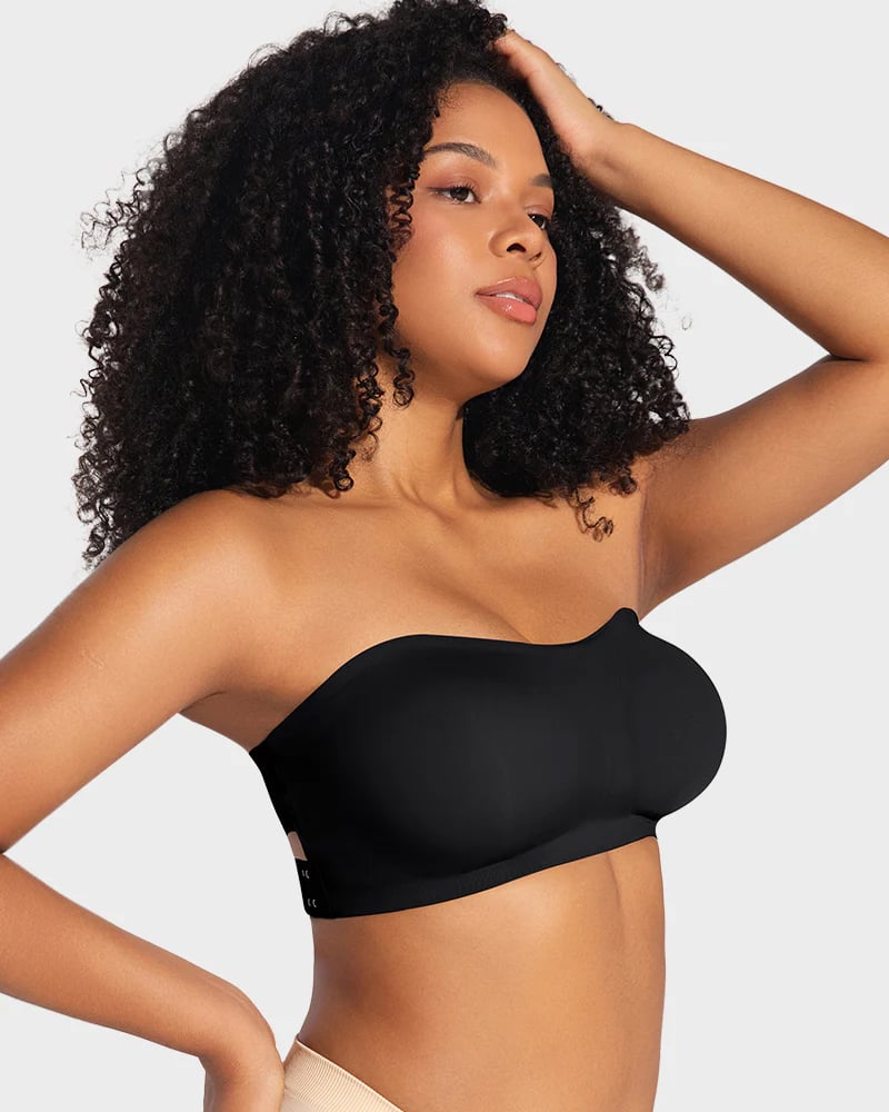 ⏰Buy 1 Get 1 Free💕Non-Slip Crossover Side Hook Bandeau Bra