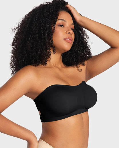 ⏰Buy 1 Get 1 Free💕Non-Slip Crossover Side Hook Bandeau Bra