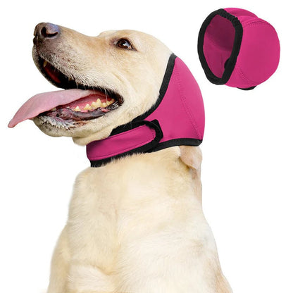 Dog Calming Ear Wrap — Stop Anxiety from Fireworks, Thunder & Baths