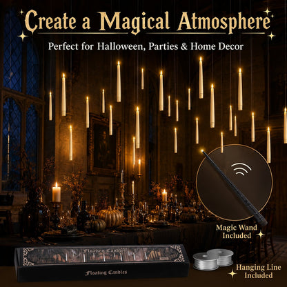 ✨ Floating Candles That Light Up Like Magic 🪄