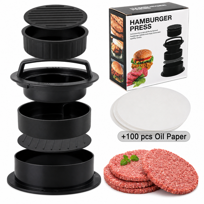 🔥 Burger Patty Press Kit – 30% OFF