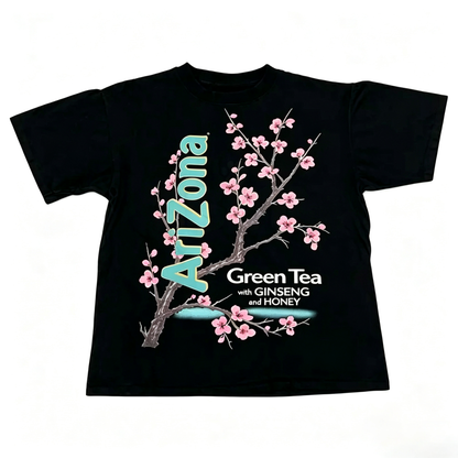 💥New Launch 🔥The Vintage Arizona Green Tea Cherry Blossom Shirt