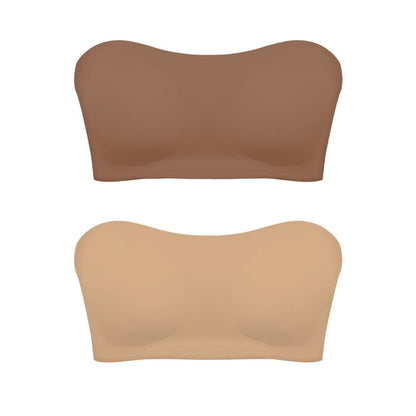 ⏰Buy 1 Get 1 Free💕Non-Slip Crossover Side Hook Bandeau Bra