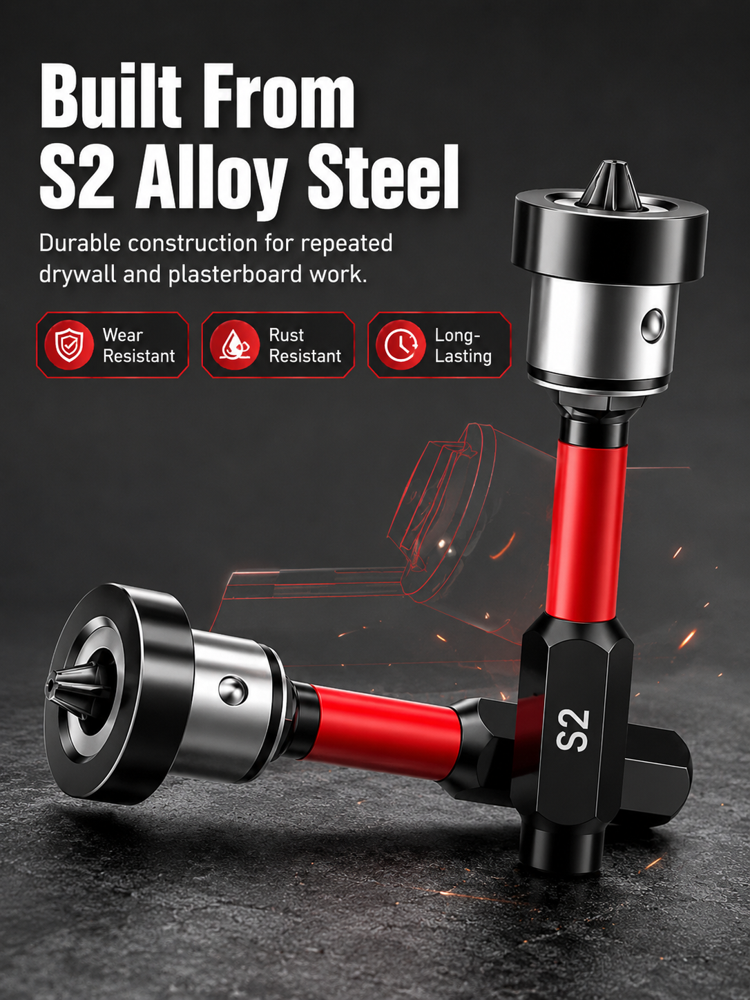 🛠️Hot-selling tool | Over 1,000 units sold daily | Drywall screwdriver bit