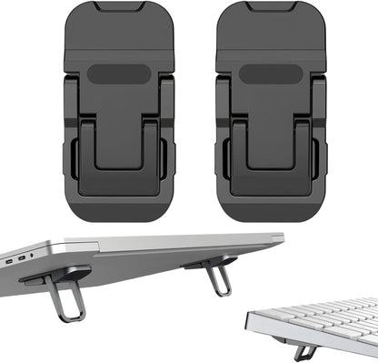 2 Pcs Zinc Alloy Foldable Laptop Stand