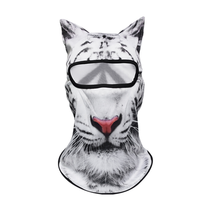🐾❄️  3D Cat Print Balaclava – Funny Full-Face Outdoor Hood Mask
