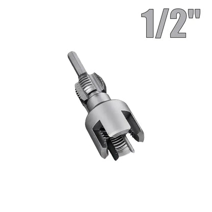 🔧 1/2'' & 3/4'' PVC Pipe Threading Tool – Integrated Internal & External Thread Cutter for Plumbing DIY Repairs